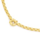 9ct-Gold-45cm-Solid-Belcher-Bolt-Ring-Necklet Sale