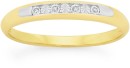 9ct-Gold-Diamond-Band Sale