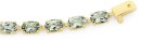 9ct-Gold-Green-Amethyst-Bracelet Sale