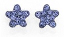 Sterling-Silver-Lavender-Crystal-Flower-Stud-Earrings Sale