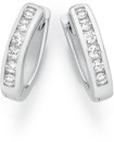 Sterling-Silver-15mm-Cubic-Zirconia-Creole-Hoop-Earrings Sale