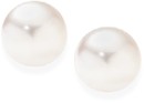 Sterling-Silver-6-65mm-Button-Cultured-Freshwater-Pearl-Stud-Earrings Sale