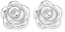 Sterling-Silver-Rose-Stud-Earrings Sale