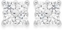 Sterling-Silver-Cubic-Zirconia-Square-Studs Sale