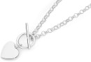 Sterling-Silver-47cm-T-Bar-Necklet Sale