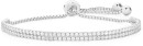 Sterling-Silver-Fine-Double-Strand-Cubic-Zirconia-Friendship-Bracelet Sale