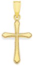 9ct-Gold-Fluted-Cross-Pendant Sale