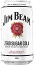 Jim-Beam-White-Label-Bourbon-Zero-Sugar-Cola-Cans-10-Pack-375mL Sale