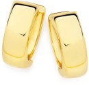 9ct-Gold-10mm-Huggie-Earrings Sale