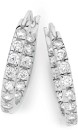 Sterling-Silver-Cubic-Zirconia-Inside-Out-Hoops Sale