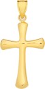 9ct-Gold-22cm-Cross-Pendant Sale