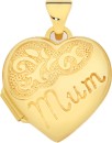 9ct-Gold-15mm-Mum-Heart-Locket Sale