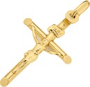 9ct-Gold-26mm-Crucifix-Pendant Sale