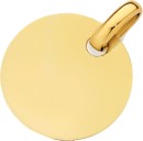 9ct-Gold-20mm-Round-Engravable-Disc-Pendant Sale