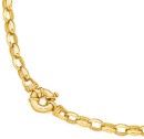 9ct-Gold-48cm-Solid-Belcher-Bolt-Ring-Necklet Sale