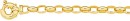 9ct-Gold-19cm-Solid-Oval-Belcher-Bolt-Ring-Bracelet Sale