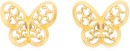 9ct-Gold-Filigree-Butterfly-Stud-Earrings Sale