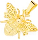 9ct-Gold-Bumble-Bee-Pendant Sale