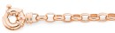 9ct-Rose-Gold-19cm-Solid-Belcher-Bolt-Ring-Bracelet Sale