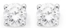 9ct-White-Gold-Diamond-Stud-Earrings Sale