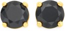 9ct-Gold-5mm-Black-Sapphire-Stud-Earrings Sale