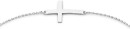 Sterling-Silver-Side-Cross-Bracelet Sale