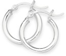 Sterling-Silver-12mm-Polished-Tube-Hoops Sale