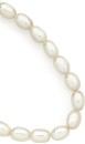 Sterling-Silver-40cm-3x35mm-Culture-Freshwater-Rice-Pearl-Bracelet Sale