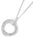 Sterling-Silver-Cubic-Zirconia-Circles-in-Time-Pendant Sale