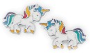 Sterling-Silver-Enamel-Unicorn-Stud-Earrings Sale