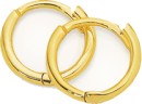 9ct-Gold-15x7mm-Fine-Polished-Huggie-Earrings Sale