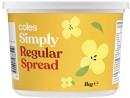 Coles-Simply-Regular-Spread-1kg Sale