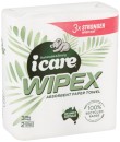 icare-Wipex-100-Recycled-Paper-Towel-3-Ply-2-Pack Sale