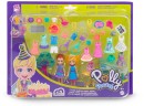 Polly-Pocket-Dolls-and-Accessories-Set-Fash-Tastic-Birthday-Pack Sale