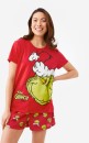 Womens-The-Grinch-License-Christmas-Family-Matching-Pyjama-Set Sale