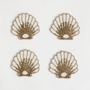 Shell-Beaded-Coaster-4pk-by-Habitat Sale