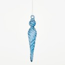 Lumo-Glass-Icicle-Christmas-Hanging-Decoration-by-Habitat Sale