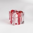 Christmas-Present-with-Bow-Glass-Decoration-by-Habitat Sale