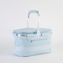 Amalfi-Check-Beach-Basket-by-Pillow-Talk Sale