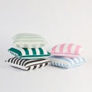 Marlowe-Stripe-Outdoor-Square-Cushion-by-Pillow-Talk Sale