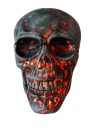 NEW-Skull-with-Flame-Lights-20cm-Ea Sale