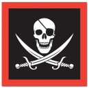 Pirate-Napkin-Lunch-Pk-16 Sale