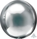 Balloon-Foil-Orbz-Silver-38cm-x-40cm-Ea Sale