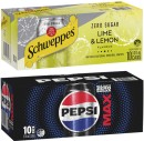 Pepsi-Solo-or-Schweppes-Soft-Drink-or-Schweppes-Infused-Sparkling-Water-10x375mL Sale