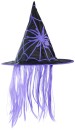 Halloween-Witch-Hat-with-Hair Sale