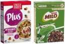 Nestl-Milo-Cereal-350g-or-Uncle-Tobys-Plus-Cereal-410g-435g Sale