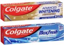 Colgate-Advanced-Whitening-Tartar-or-Max-Fresh-Toothpaste-115g Sale