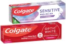 Colgate-Toothpaste-Sensitive-Pro-Relief-110g-Optic-White-140g-or-Kids-Bluey-Sonic-Toothbrush-1-Pack-Selected-Varieties Sale