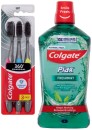 Colgate-Plax-Mouthwash-1-Litre-Toothbrush-360-Charcoal-3-Pack-Bamboo-or-Optic-White-Charcoal-2-Pack-Selected-Varieties Sale