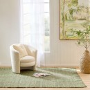 Goa-Moss-Green-Floor-Rug-by-Habitat Sale